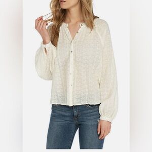 Free People Down From‎ the Clouds White Top
